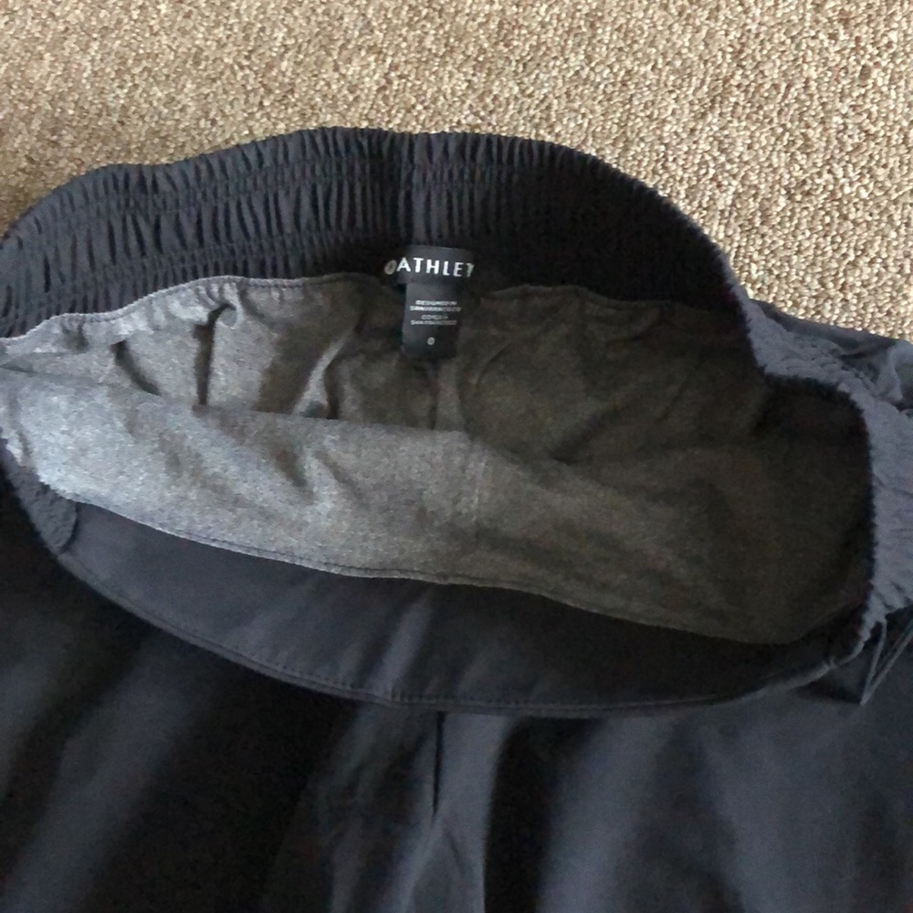 Solid Black Brooklyn Lined Jogger - image 2